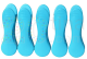 Epingle à linge CLIPPY - LOT DE 5 coloris : Turquoise